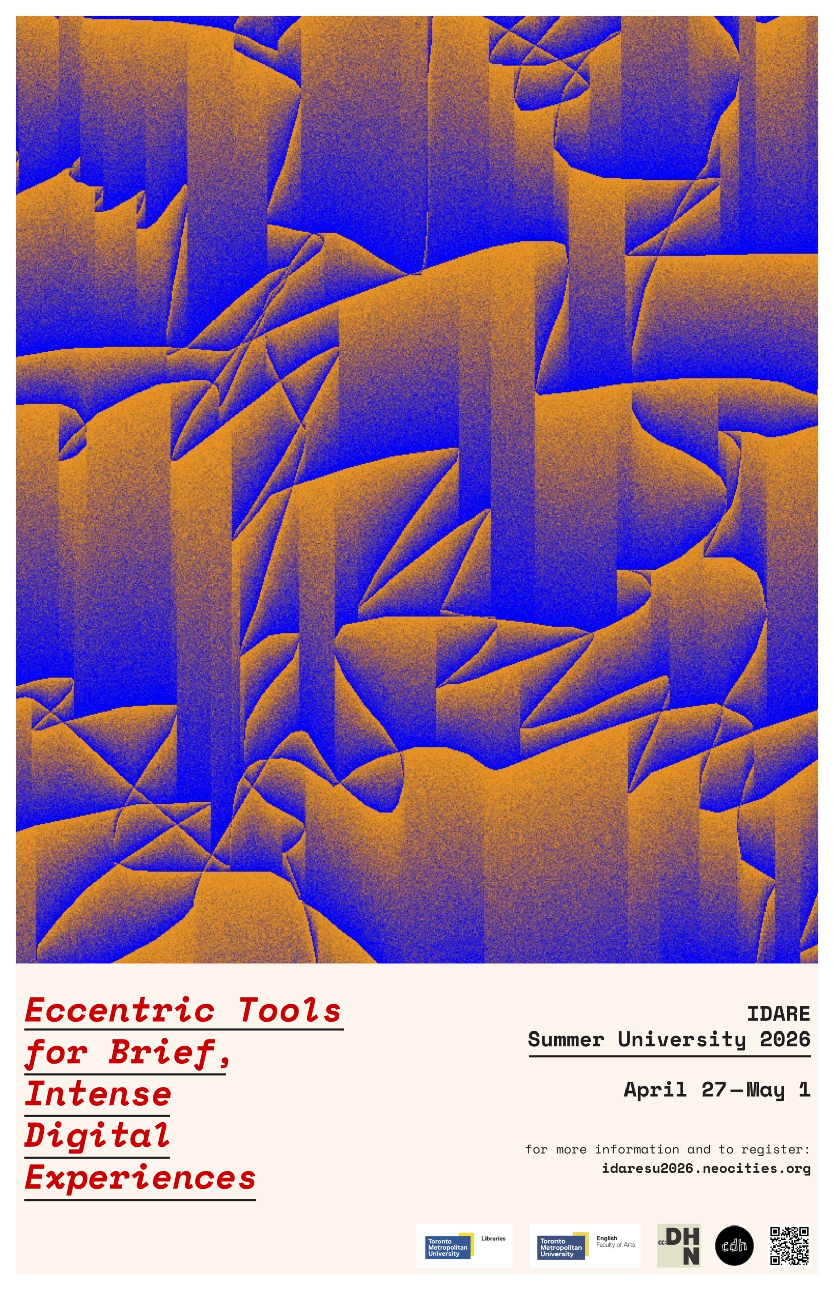 Poster for IDARE Summer University 2026