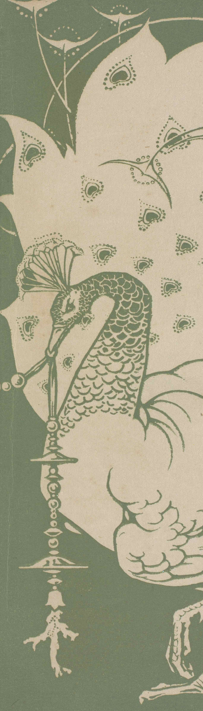 Detail of Endpapers designed by Paul Woodroffe for The Venture, Volume 1, 1903.