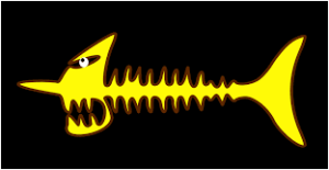 Angry fish from Pixabay.com.